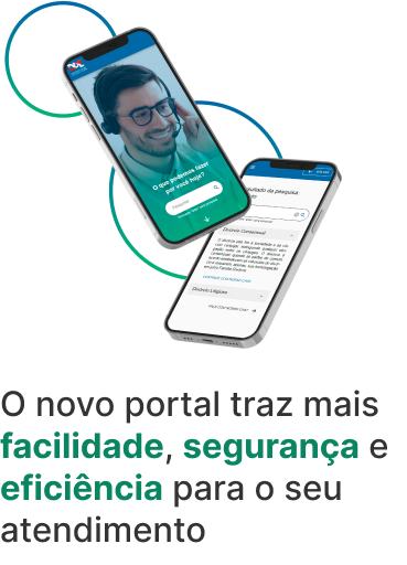 O novo portal traz mais facilidade, segurança e eficiência para o seu atendimento.